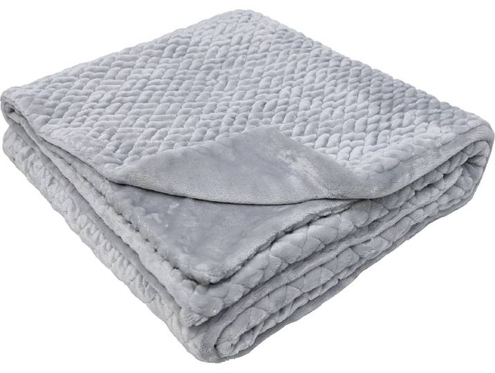 Decke MIA 150x200cm grau