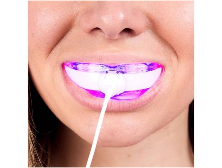 Lampes blanchissantes pour les dents 3 en 1, charge USB mobile, 450 NM*8 lumière bleue + 660 NM*8 lumière rouge, blanchiment des dents, soins bucco-dentaires