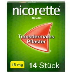 nicorette TX Pflaster 15mg 14 St