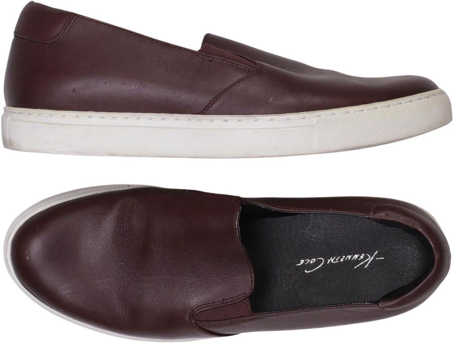 Kenneth Cole Damen Halbschuh, Bordeaux, Gr. EU 40 (UK 6.5), Leder - Second Hand