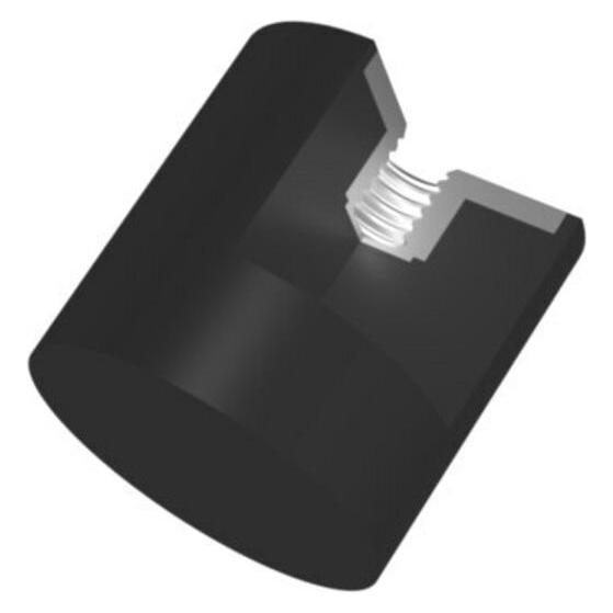 Magni Gummi-Metall-Puffer zylindrisch Typ E D20xH15mm M6 NR57 (4053569071444)