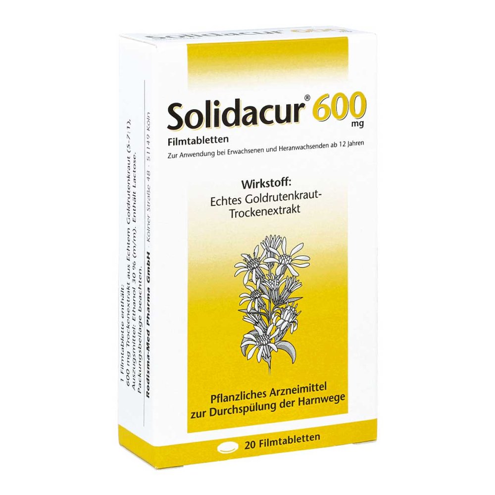 Rodisma-Med Pharma GmbH Solidacur 600mg 04770278