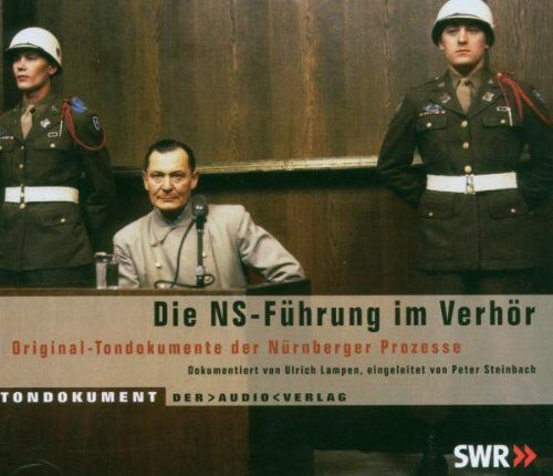 Klaus Barner - Die NS-Führung im Verhör. 8 CDs: Original-Tondokumente aus den Nürnberger Prozessen - Preis vom 30.09.2026 09:01:18 h