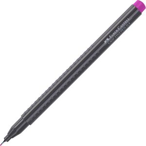 Faber-Castell Fineliner Grip Finepen 151634, Strichbreite 0,4 mm, karmoisin