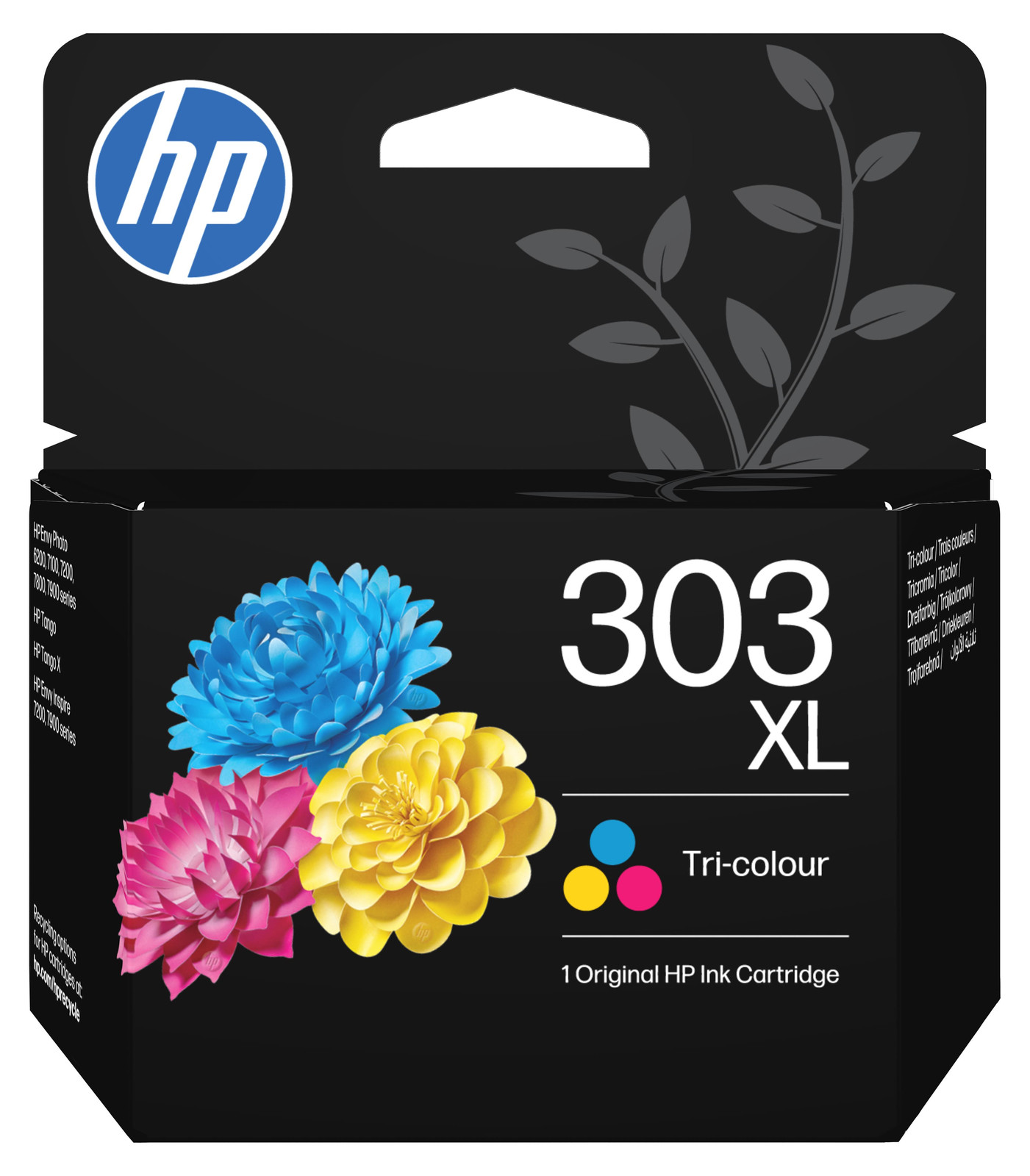 HP 303XL High Yield Tri-Color Inktcartridge voor HP Envy Photo 6230 en 7130
