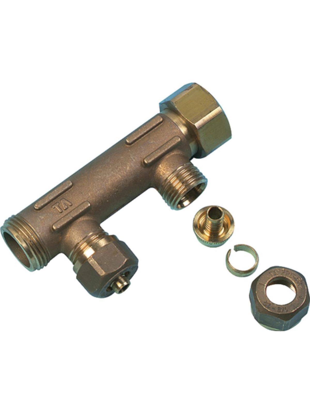 Uponor manifold male female thread pex wtr dr 3/4mt/ft 3x15 c/c50mm