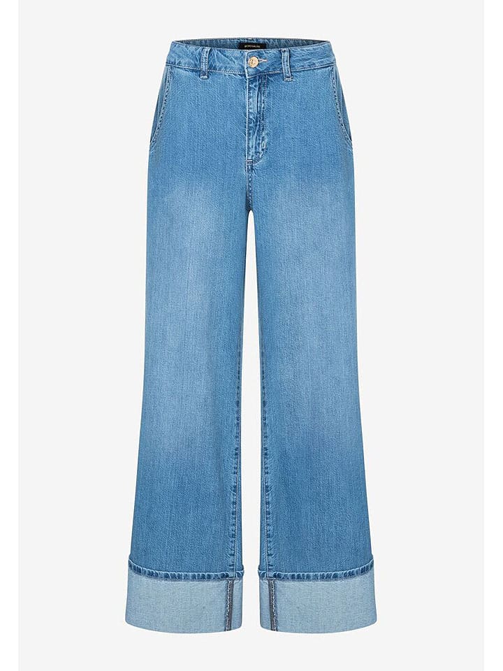 More & More Jeans - Comfort fit - in Blau - 38