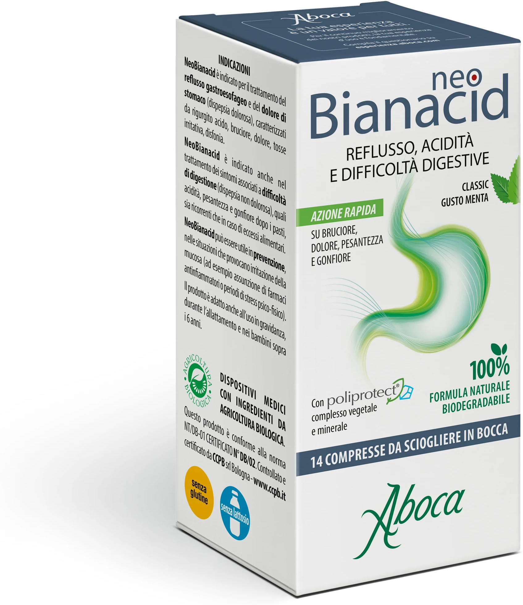 ABOCA SpA SOCIETA' AGRICOLA Aboca, NeoBianacid, 14 Compresse