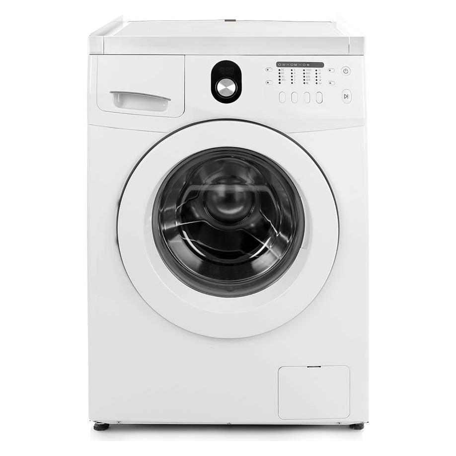 Nedis Zwischenbaurahmen für Waschmaschine und Trockner | Universal | Weiss (60.50 x 57.50 x 4 cm) (WASK110WT)