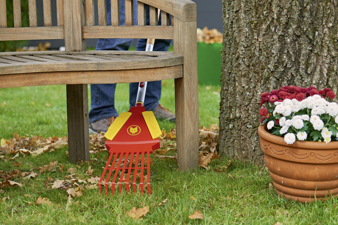 Wolf-Garten Wolf Garten Laubrechen 4in1 Multi-Star ZM 140 bis 76 cm Arbeitsbreite, ohne Stiel