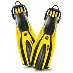 Mares Geräteflosse Superchannel - OH - mit Bungee - Gelb - Gr: XL