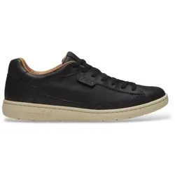 Timberland für Herren. TB0A5P7QW021 Portofino Pier Lederslipper, schwarz (41.5), Wohnung, Schnürsenkel, Lässig