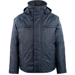 MASCOT Frankfurt Winterjacke UNIQUE Schwarzblau L - 12135-211-010-L - Schwarzblau
