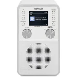 DAB+/UKW Tragbares Radio Bluetooth  DigitRadio 317 (Weiß) 