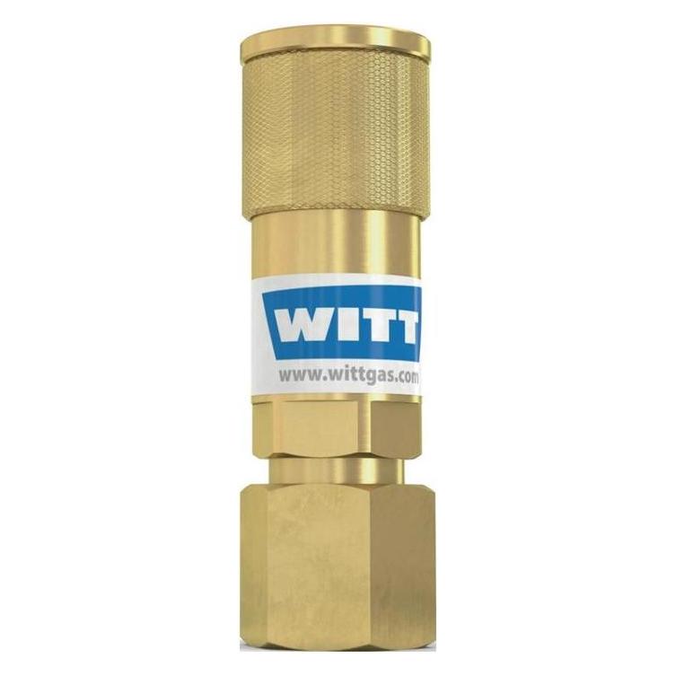 Witt Schlauchkupplung SK 100-3 Sauerstoff G 1/4" RH MG Körper (150.017)