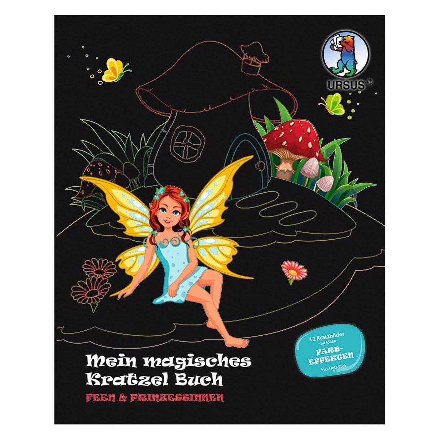 Ursus Kratzbilder Feen und Prinzessinnen (24530001F)