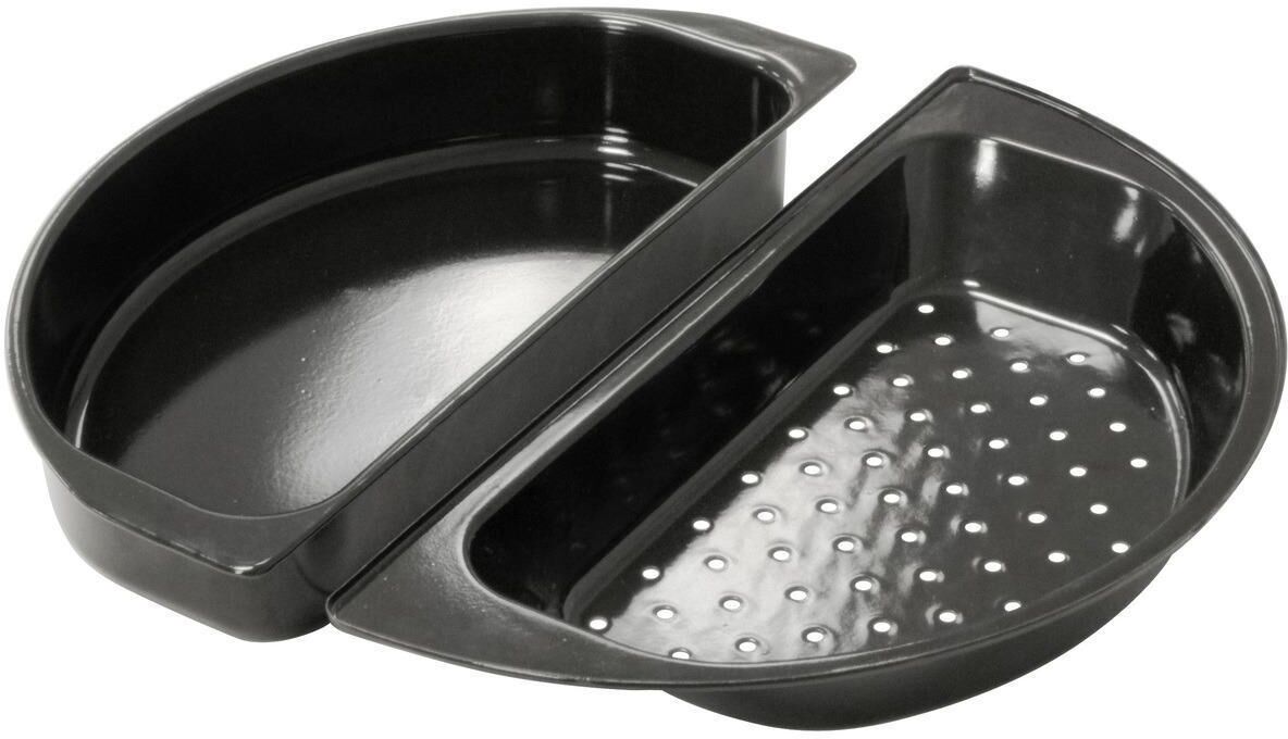 Grillpfanne OUTDOORCHEF "Halbmond", bunt, Pfannen, Grillpfanne bunt Einheitsgröße