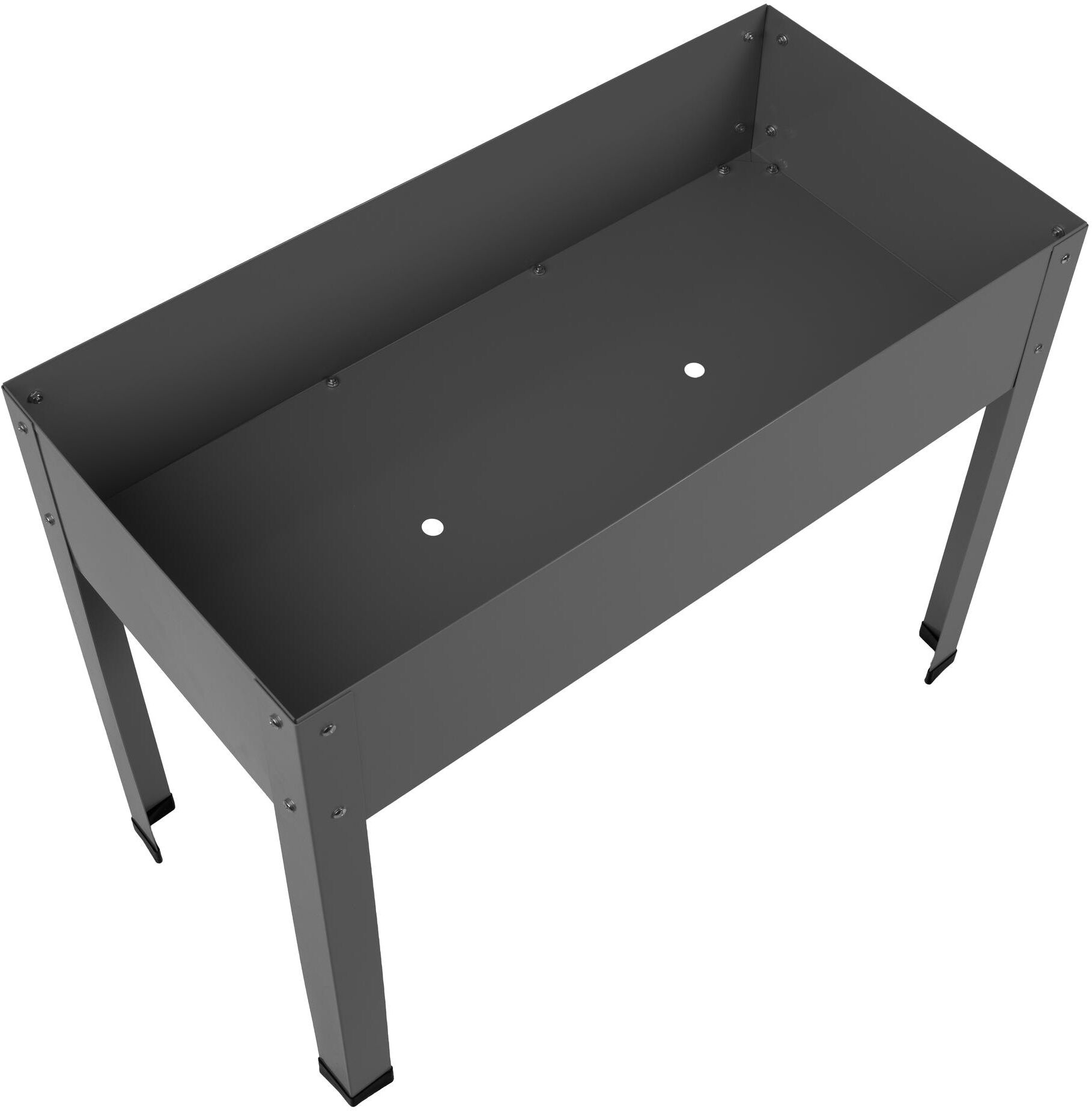Hochbeet COCON "85 x 50 x 80 cm", grau (anthrazit), B:40cm H:80cm T:90cm, Metall, Pflanzgefässe, Hochbeet anthrazit B/H/T: 40cm x 80cm x 90cm