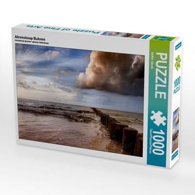 CALVENDO Puzzle Ahrenshoop Buhnen | 1000 Teile Lege-Größe 64x48cm Foto-Puzzle für glückliche Stunden