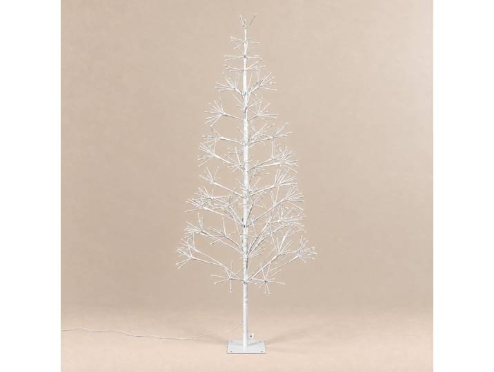 Sapin de Noël artificiel lumineux LED, H150 cm