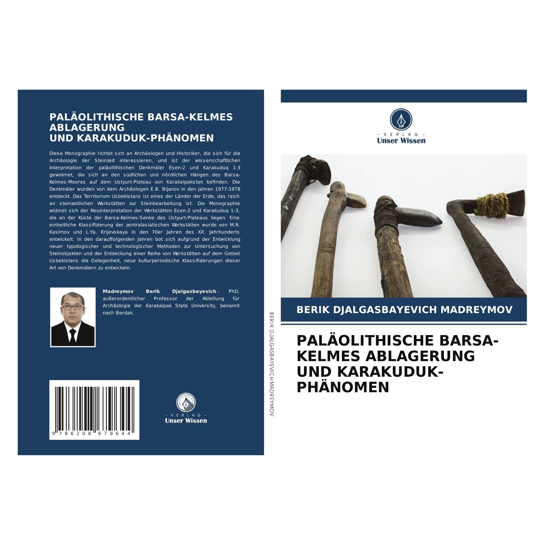 Bod Paläolithische Bars-Kelmes Ablagerung Und Karakuduk-Phänomen (Deutsch, Softcover, BERIK DJALGASBAYEVICH MADREYMOV) (57212047)