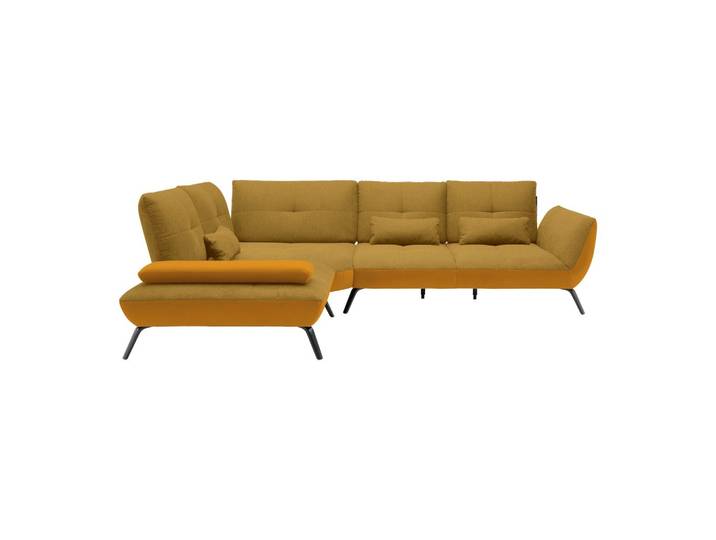 Wohnlandschaft Trendy Goldfarben/Senfgelb