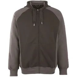 Kapuzen-Sweatshirt "WIESBADEN" Unique - XXL - schwarz/anthrazit