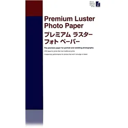 Epson Premium Luster Photo Paper (260 g/m2, A2, 25 Stk.), Fotopapier, Weiss