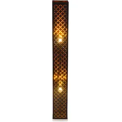 Design Steh Lampe schwarz Wohn Zimmer Decken Fluter Stand Leuchte im Set inkl. LED Leuchtmittel