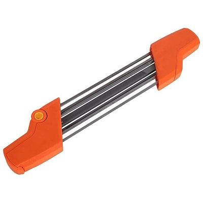 2-in-1-Kettenschärfer-Schleifwerkzeug, schnelles Schärferschleifen, passend zum Schärfen von Schleifwerkzeugen für 3/8 Zoll P 4,0 mm