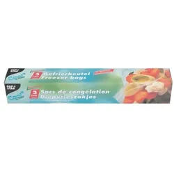 Papstar Gefrierbeutel »QuickSnap« 3 Liter
