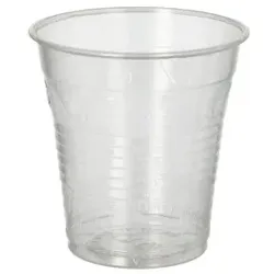 6000x PLA-Becher, Kaltgetränkebecher, `pure` 0,15 l glasklar Plastikbecher