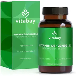 Vitabay Vitamin D3 Depot 20.000 I.E. 120 St