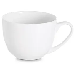 6er-Set Fürstenhof Kaffeetasse Mia 280 ml Porzellan Weiß