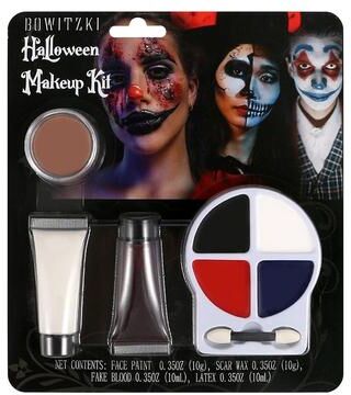 Uplift Essentials Clown & SFX Makeup Kit Complete Halloween Character Set Clown & SFX Makeup Kit Complete Halloween Character Set