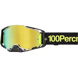 100%, Unisex, Sportbrille, Armega (Black, Transparent), Schwarz