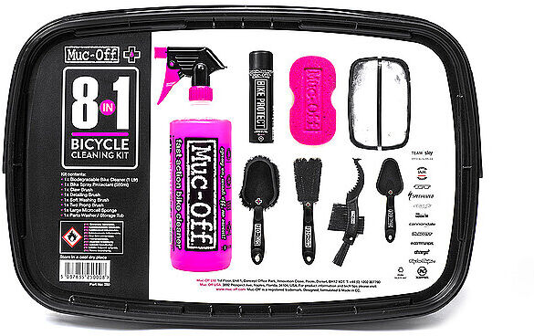 MUC-OFF 8-in-1 Fahrrad-Reinigungsset schwarz B