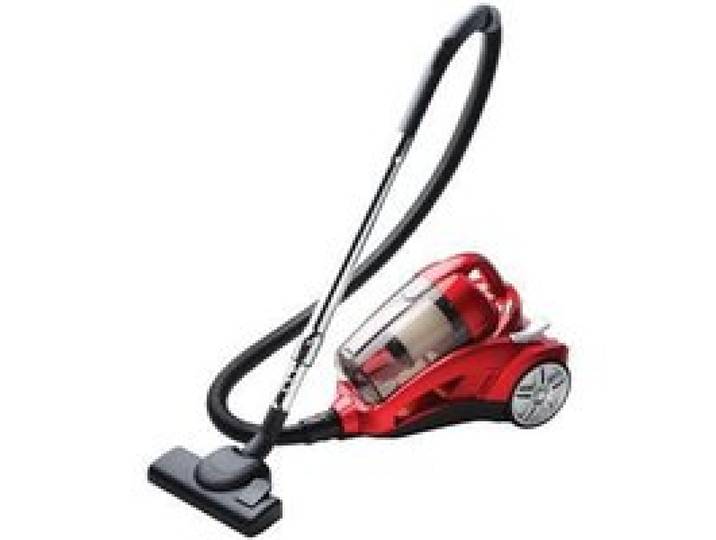 Aspirateur Cyclone Sans Sac 2400W Klaiser Turbo - Rouge - Système Filtration Optimal