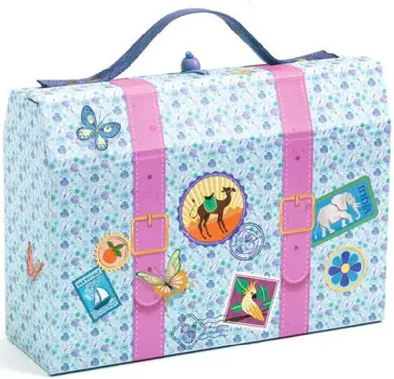 Little Big Room by Djeco Valise papeterie Marie Lovely Paper - Djeco