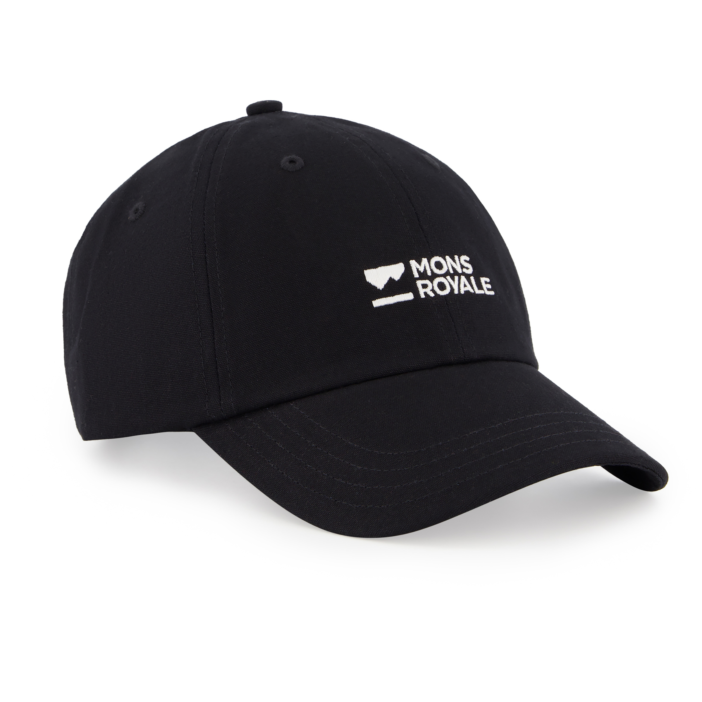 Mons Royale Original Cap Basecaps schwarz Lifestyle Atmungsaktiv