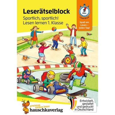 Lesen lernen 1. Klasse für Jungen und Mädchen - Sportlich, sportlich!, Taschenbuch von Carola Materna, Hauschka Verlag, 978-3-88100-504-3