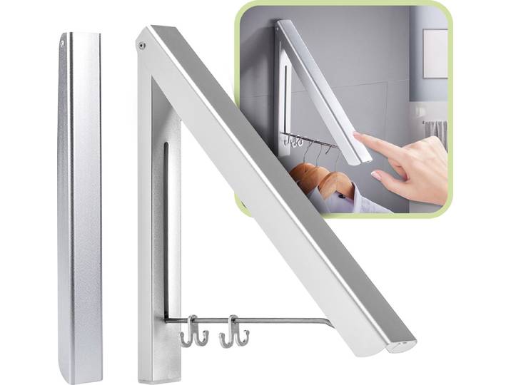 Wanddroogrek hangend - Kledinghanger - Dressboy - Droogrek muur - Wasrek Inklapbaar