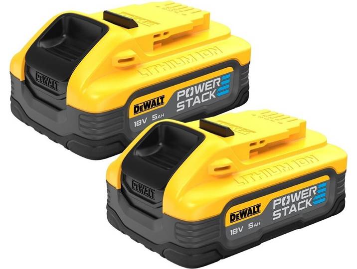 DeWalt DCBP518H2-XJ Powerstack 2x 18V XR 5Ah Kit batterie