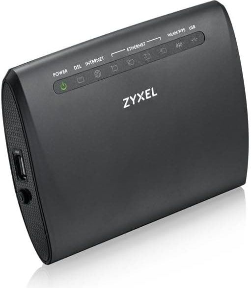 Zyxel Wireless N300 VDSL2 4-port Gateway with USB - Annex A / POTS [VMG1312-B10D], New