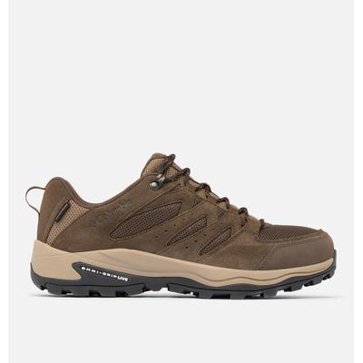 Wanderschuh COLUMBIA "REDMOND™ IV LOW WATERPROOF", Herren, Gr. 48, orange (cordovan, tangy orange), Mesh, Synthetik, Schuhe Wanderschuh, wasserdicht