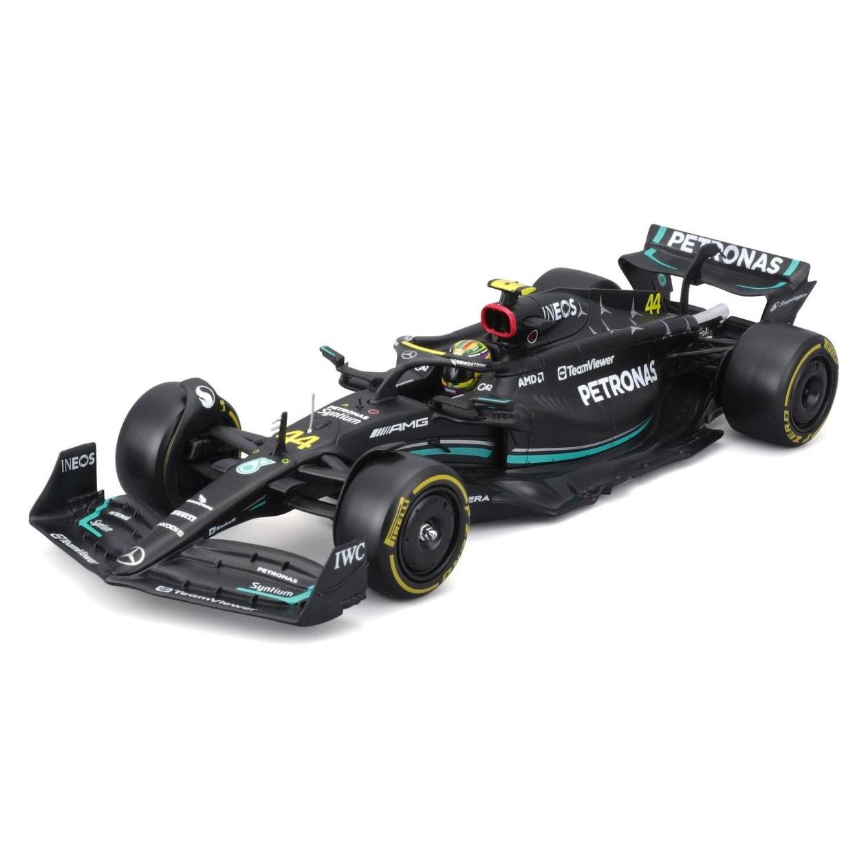 Bburago Mercedes-AMG F1 W14 E Perf. 1/24 Kit Hamilton 2024 (18-28506)