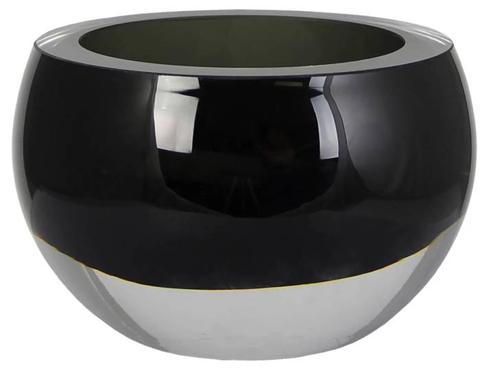 Windlicht Olson Grau H: 9 cm Kaheku