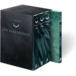 Die Rabenringe 1-3 (Schuber mit 3 Hardcover-Bänden plus „Making of“-Bonusband mit Siri Pettersens, Jugendbücher von Siri Pettersen