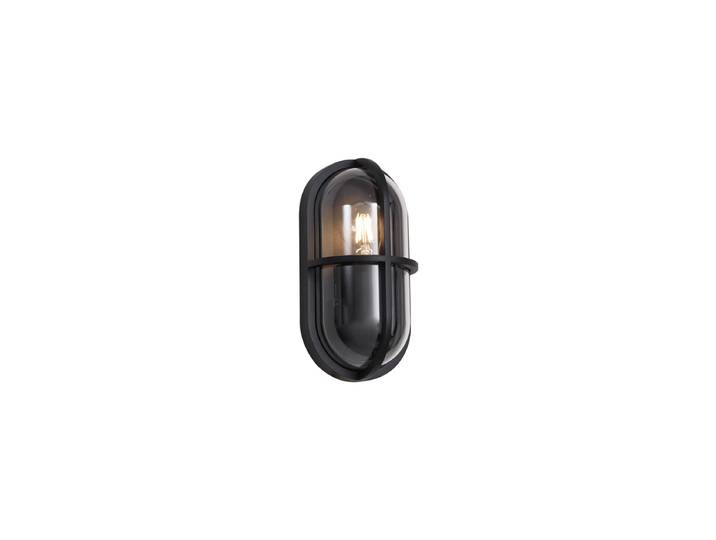 Applique murale d'extérieur noire ovale IP65 - Target