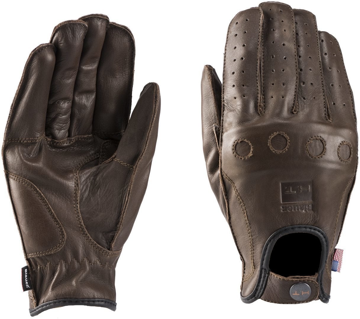 Blauer Routine Motorradhandschuhe 12CBKGA06037-HGI001-HG02-M